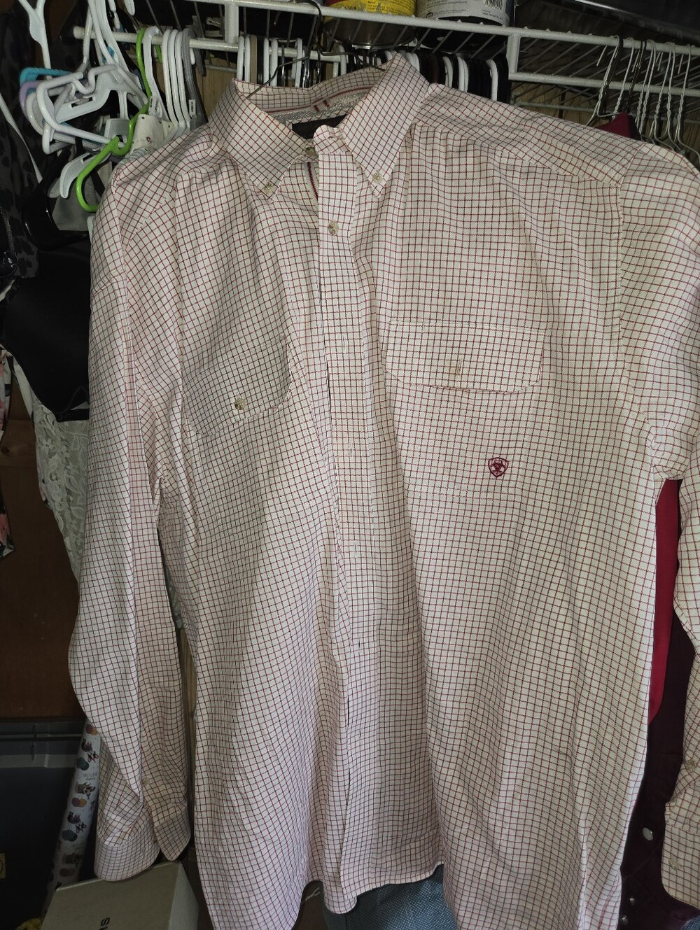 Ariat Pro Series Men's Plaid Dress Shirt